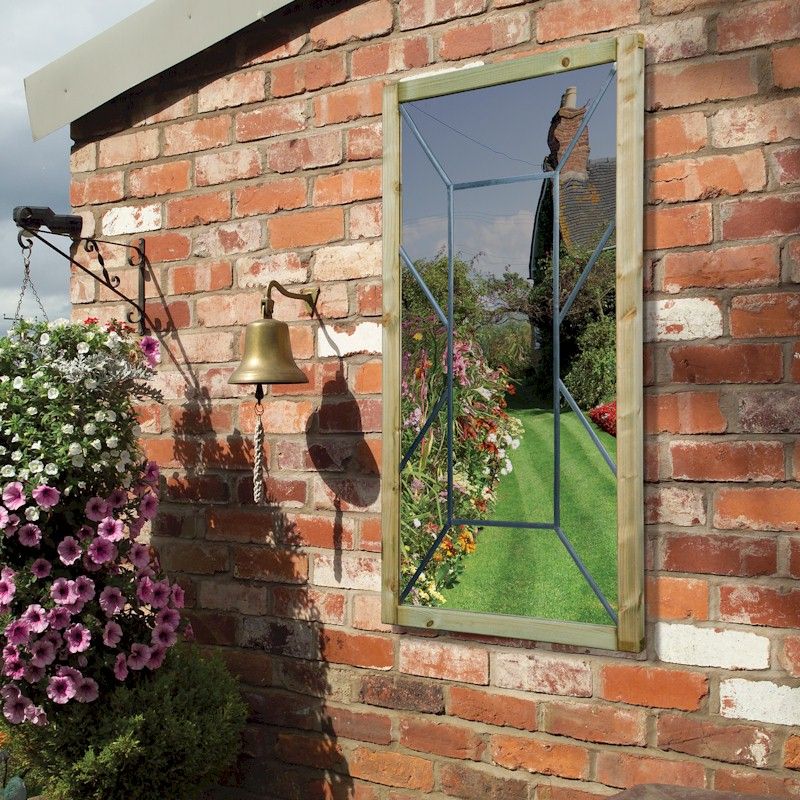 Grange Garden Mirror Perspective Window