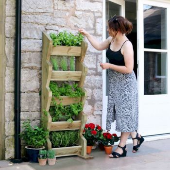 Zest Tall Vertical Herb Stand image