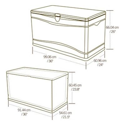 Lifetime Small Plastic Storage Box