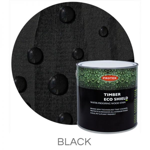 Protek Timber Eco Shield Treatment - Black 1 Litre