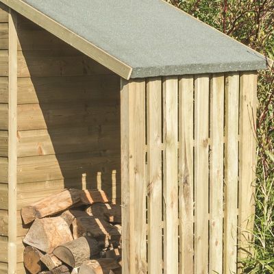 Rowlinson Oxford Shed 4x3 with Lean-to
