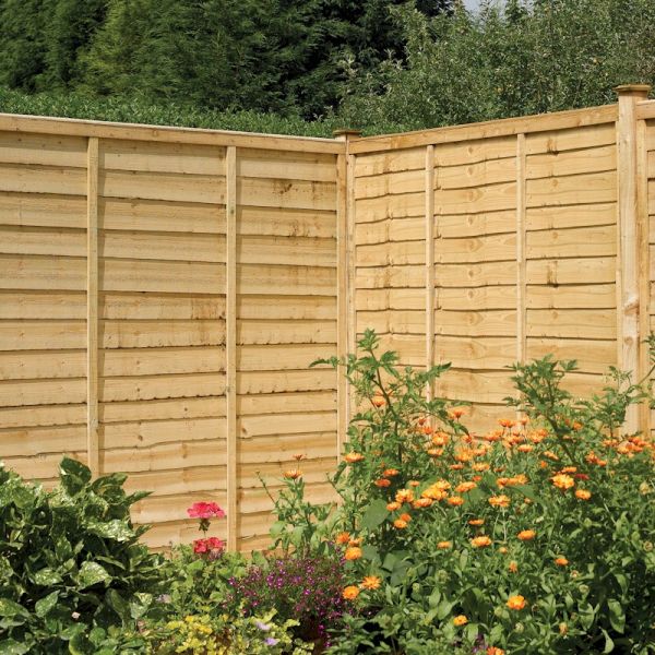 Rowlinson Traditional Lap Panel Pressure Treated 4ft x 6ft