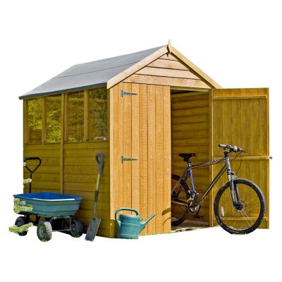 Shire Overlap Garden Shed 7x5 with Double Doors