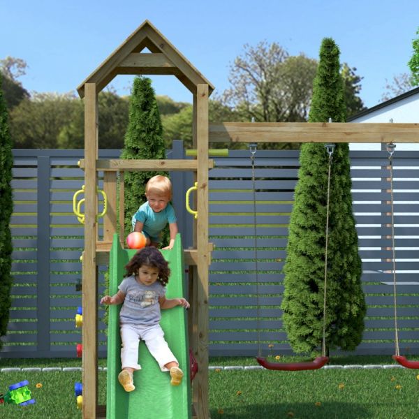 Shire Sky High Hideout Climber With Double Swing
