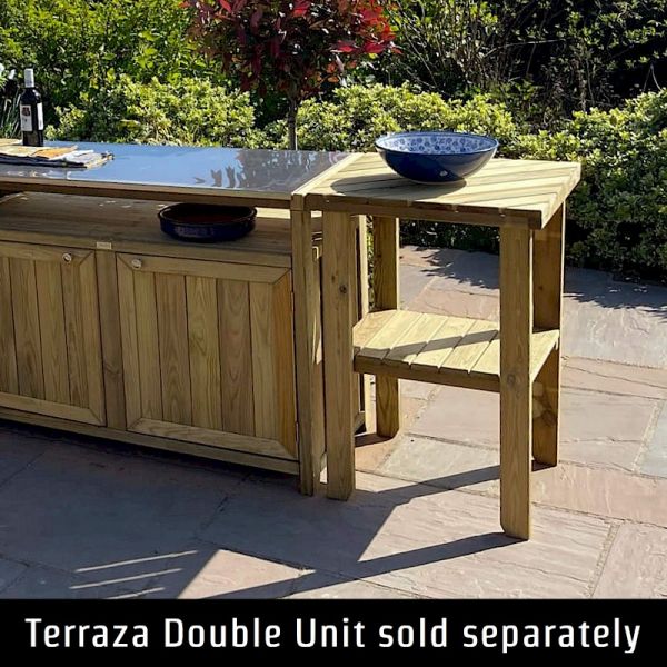 Zest Terraza Outdoor Kitchen - Side Table