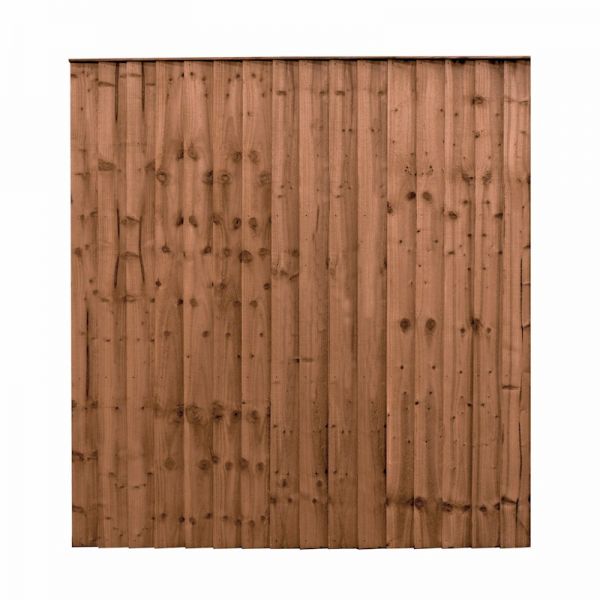 6ft x 6ft Featheredge Pressure Treated Fence Panel