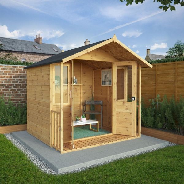 Mercia Traditional Veranda Summerhouse 7x7-57931 
