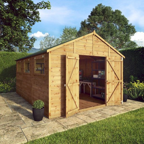 Mercia Premium Shiplap Apex Workshop 15x10