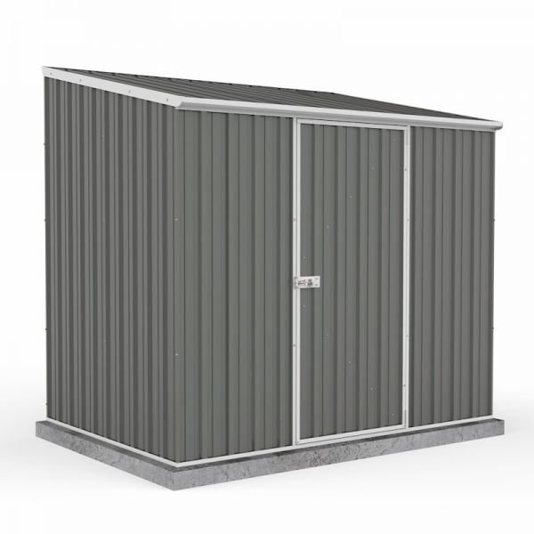 Absco Space Saver Woodland Grey Metal Shed 2.26m x 1.52m