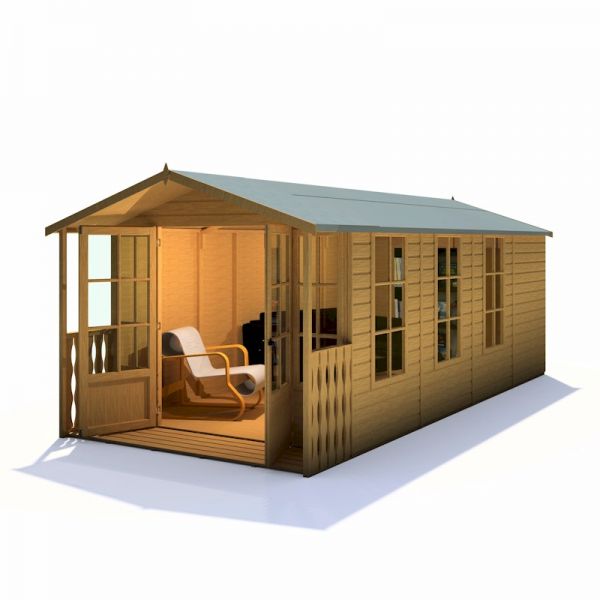 Shire Delmora Summerhouse with Verandah 8x18