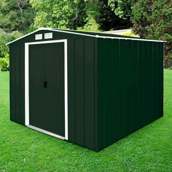 Sapphire Apex 8x8 Anthracite Metal shed