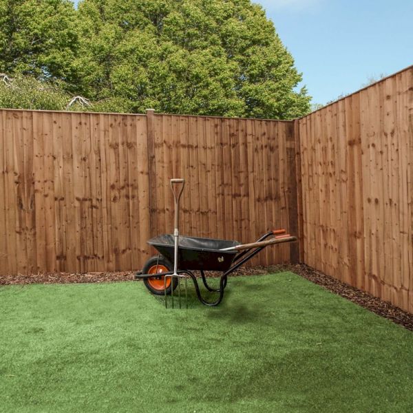 6ft x 6ft Featheredge Pressure Treated Fence Panel