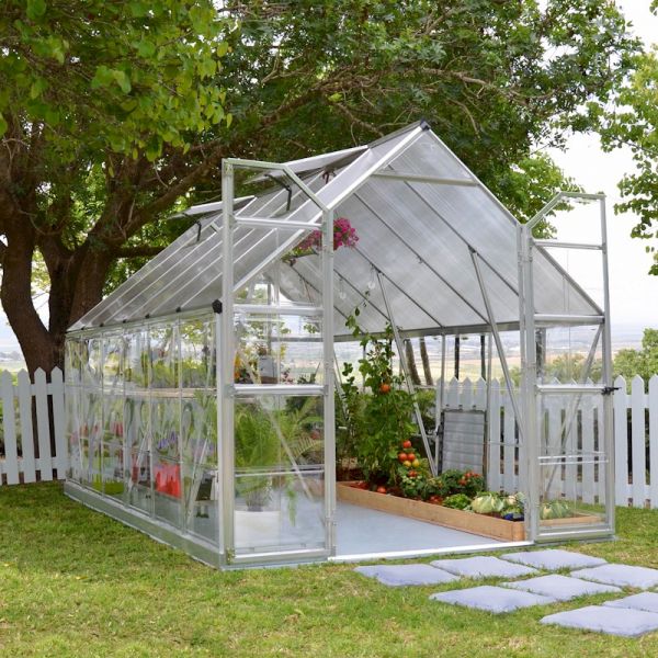 Palram - Canopia Balance 8x12 Extended Greenhouse - Silver