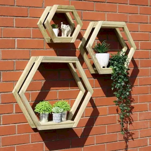 Zest Honeycomb Shelf Set