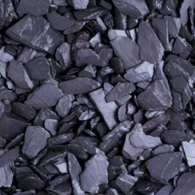 Deco-Pak Blue/Grey Slate 40Mm Decorative Stone Bulk Bag
