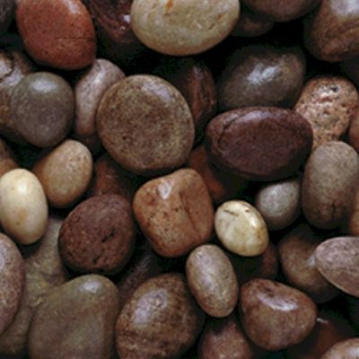 Deco-Pak Mixed Scottish Cobbles Decorative Stone Bulk Bag