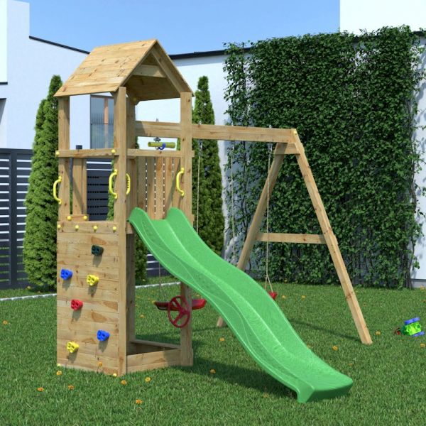 Shire Sky High Hideout Climber With Double Swing