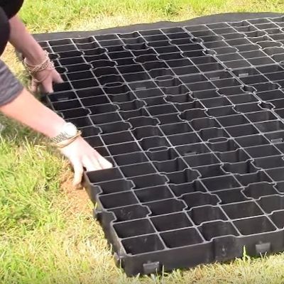 Ecobase Black Fastfit Shed Base 2.5X2.5m (For 7X8ft)