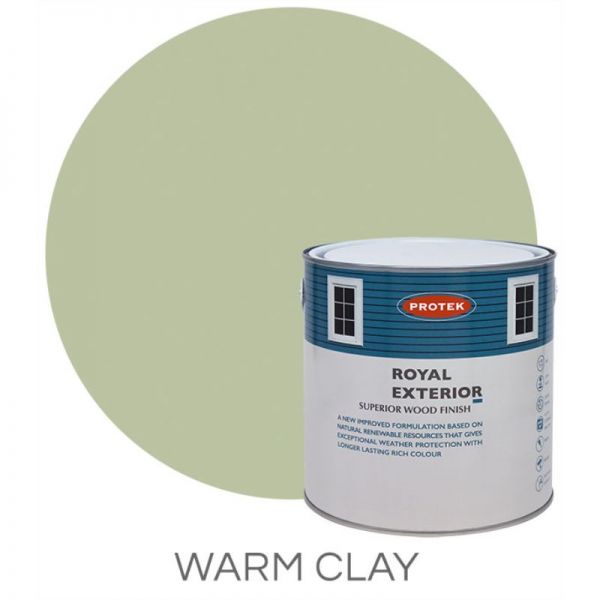 Protek Royal Exterior Wood Stain - Warm Clay 2.5 Litre