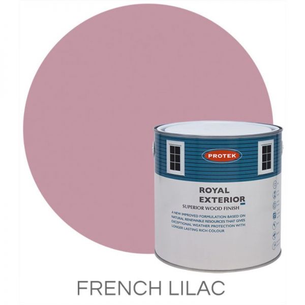 Protek Royal Exterior Wood Stain - French Lilac 5 Litre