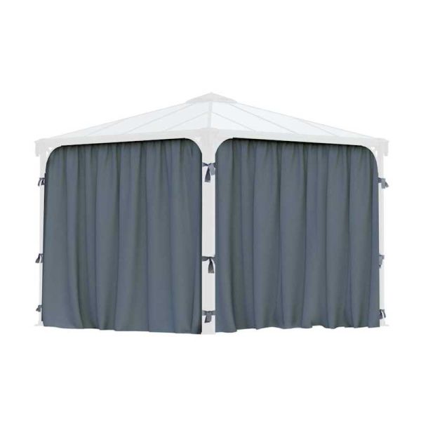 Curtains for Palram - Canopia Martinique 3600