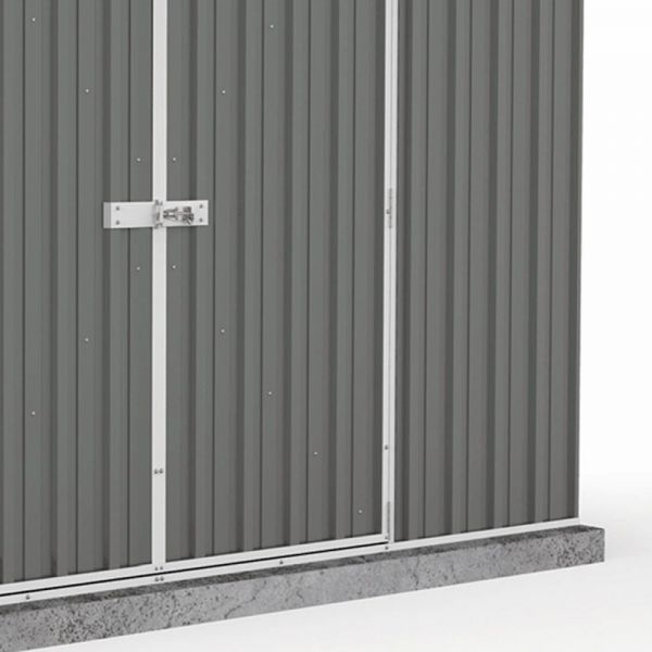 Absco Regent Woodland Grey Metal Shed 3.0m x 1.44m