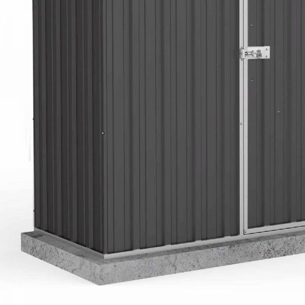 Absco Space Saver Monument Metal Shed 2.26m x 0.78m