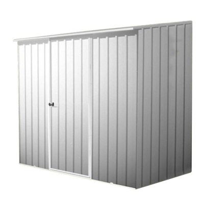 Absco Space Saver Titanium Metal Shed 2.26 x 1.52m