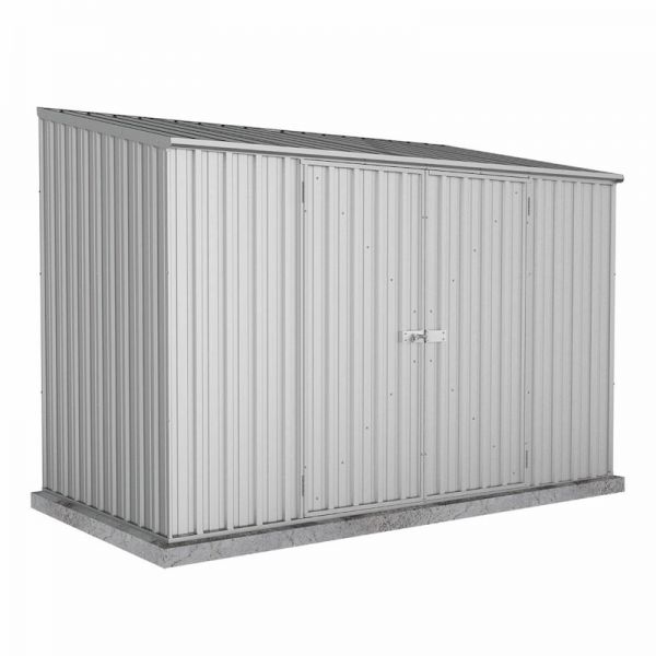 Absco Space Saver Zinc Metal Shed 3.0m x 1.52m