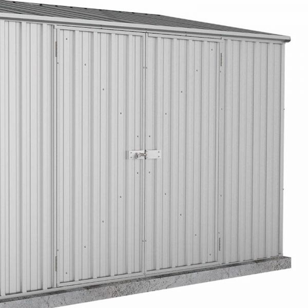 Absco Space Saver Zinc Metal Shed 3.0m x 1.52m