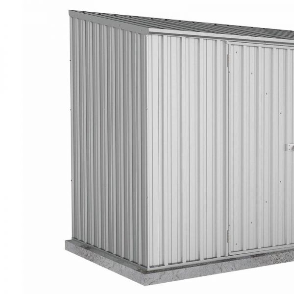 Absco Space Saver Zinc Metal Shed 3.0m x 1.52m