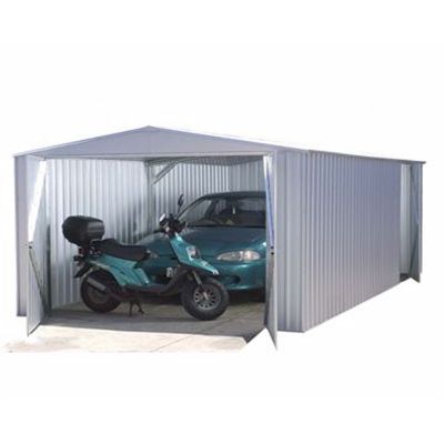 Absco Utility Workshop Garage Titanium 6.0 x 3.0m