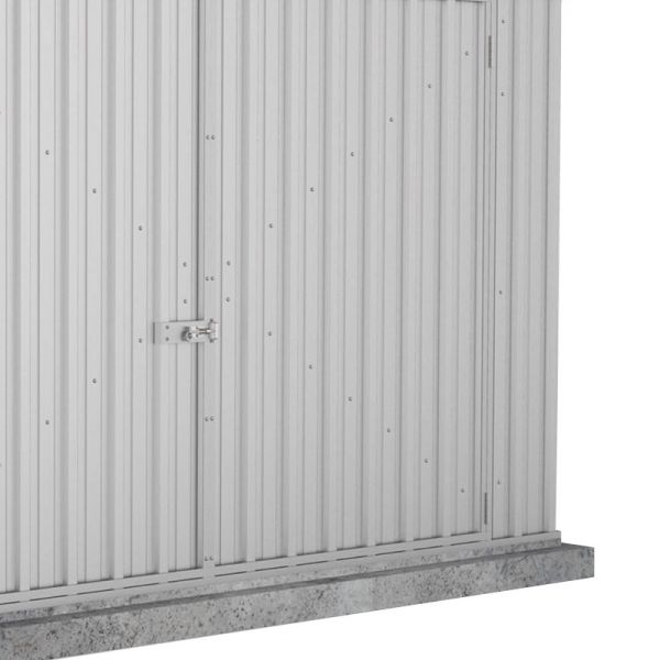 Absco Utility Workshop Zinc Metal Shed 3.0m x 4.48m