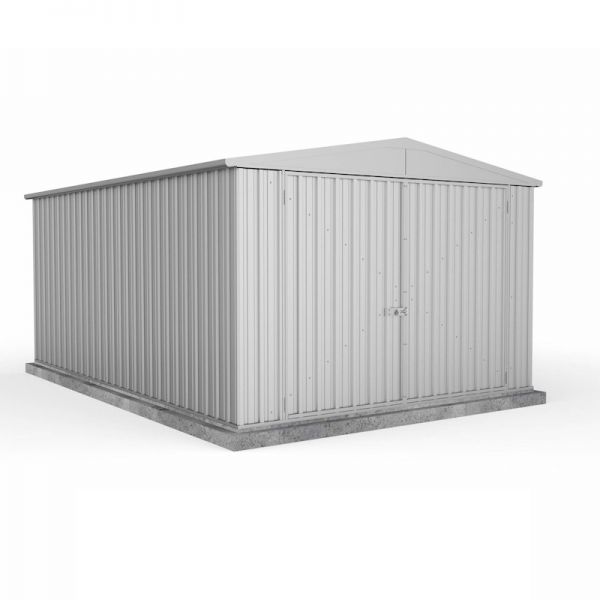 Absco Utility Workshop Zinc Metal Shed 3.0m x 4.48m