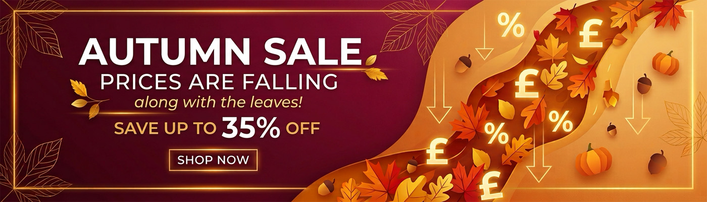 AUTUMN SALE... PRICES ARE FALLING... along with the leaves!