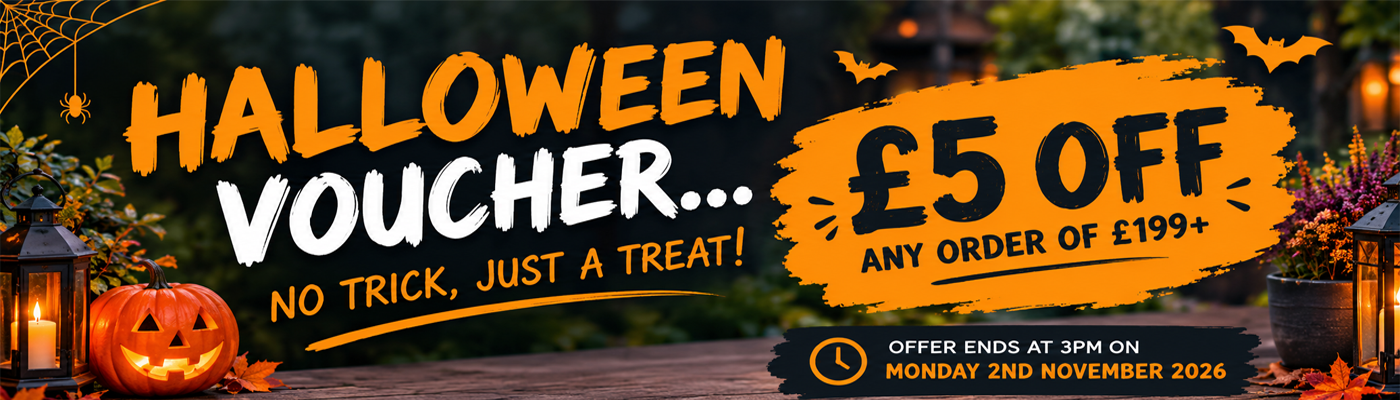HALLOWEEN VOUCHER - £5 OFF (Spend £199+)