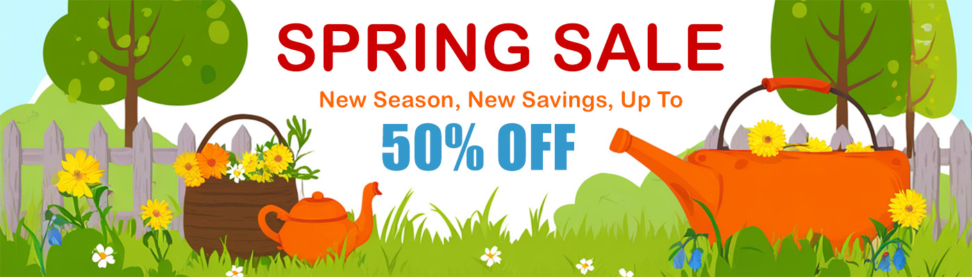 SPRING SALE - Up to 50% OFF