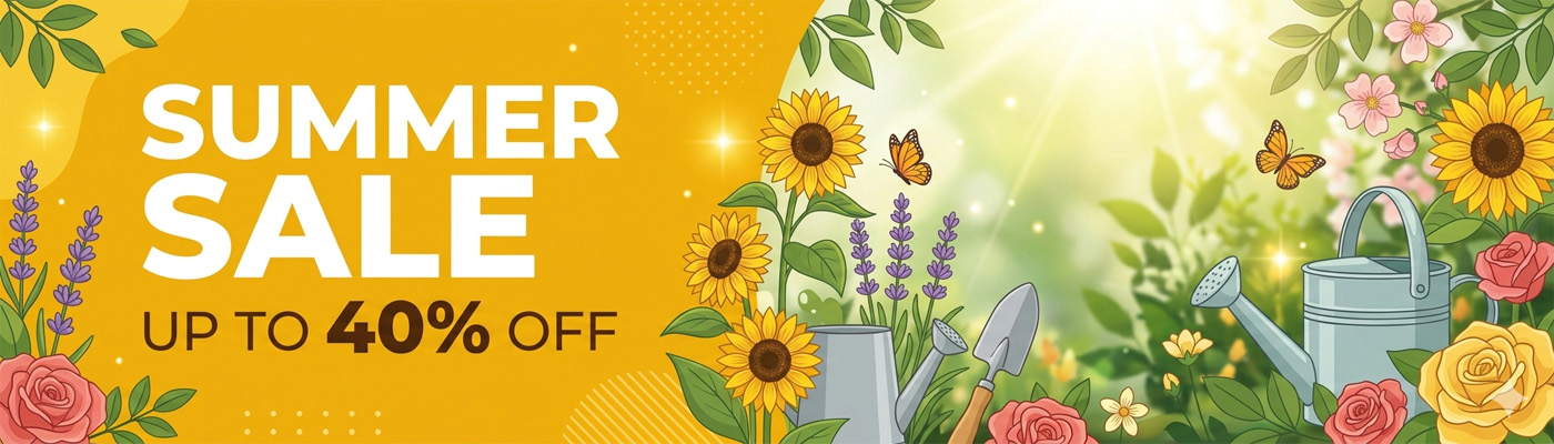 SUMMER SALE - Up to 40% OFF