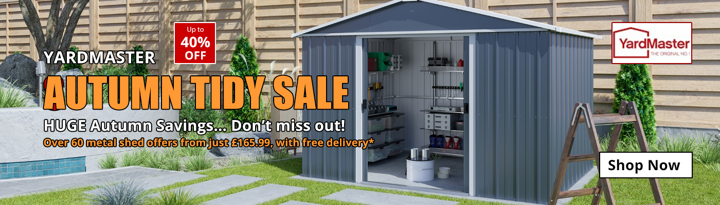 Yardmaster Autumn Tidy... Up to 40% OFF