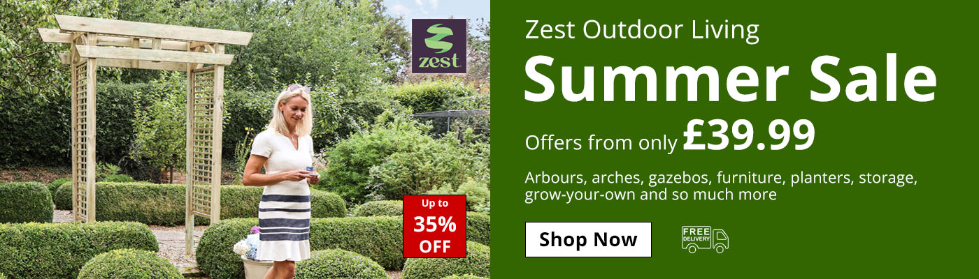 Zest Outdoor Living - Summer Sale - Offers from only £39.99
