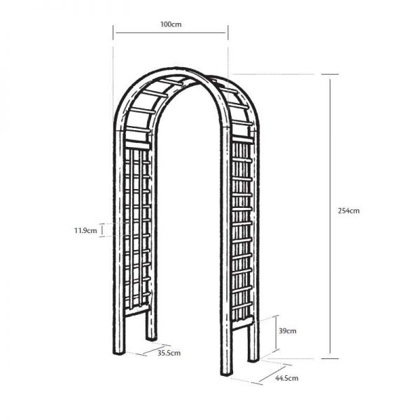 Grange Elite Garden Arch