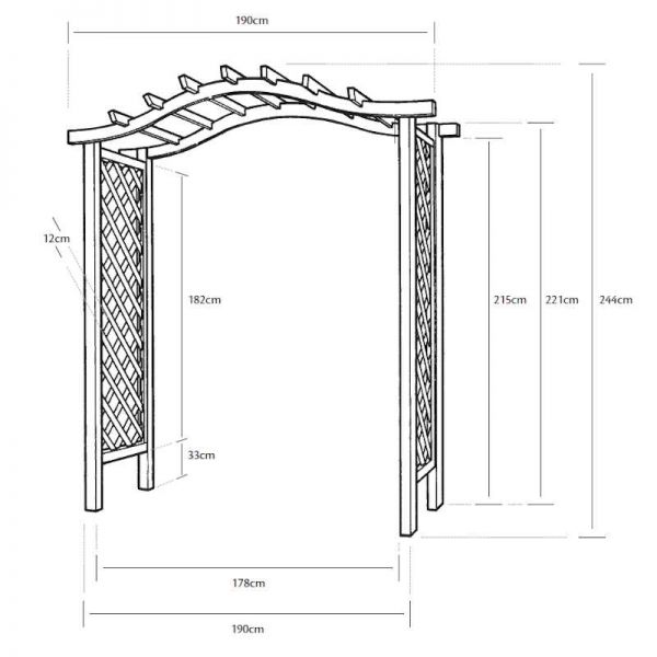 Grange Elite Portico Arch