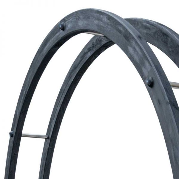Grange Free Standing Flower Circle Black