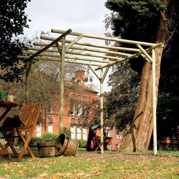 Grange Rustic Rose Pergola