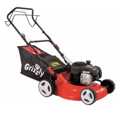 Grizzly 125cc Petrol Lawn Mower 42cm Cut