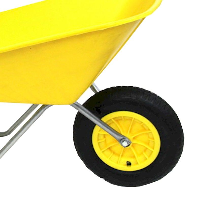 Bullbarrow Picador Yellow Wheelbarrow One Garden