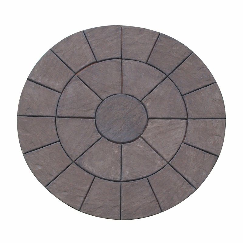 Deco-Pak Oxford Twilight Circle Paving Kit 2.4m