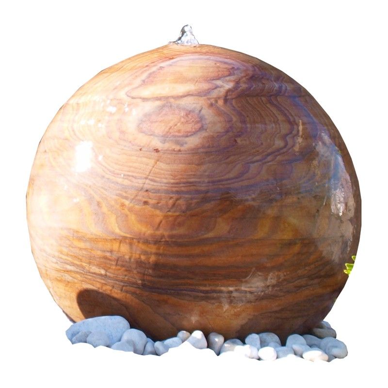 Eastern Stone Drilled Rainbow Sphere 300mm