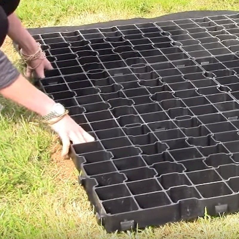 Course of Shingles: 10 x 10 plastic shed base