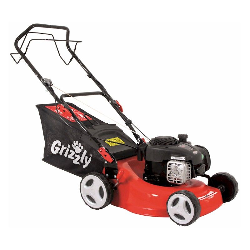 Grizzly 125cc Petrol Lawn Mower 42cm Cut